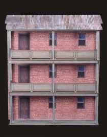 o scale building flats